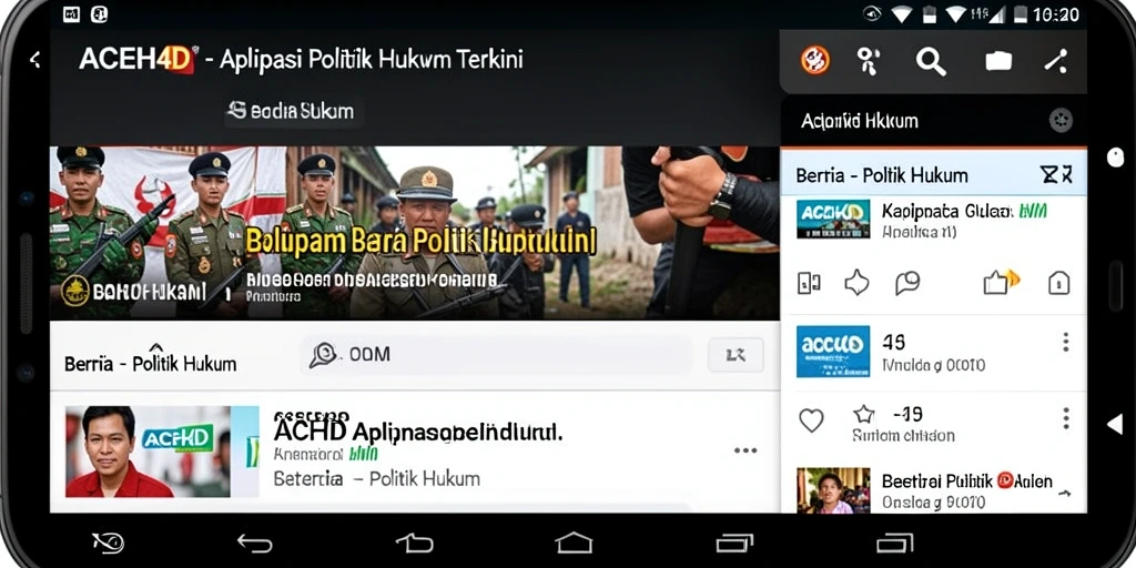 Tampilan antarmuka ACEH4D yang modern dan informatif.
