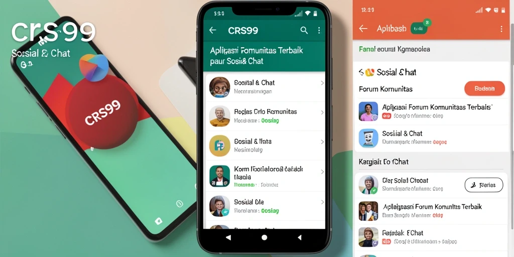 Antarmuka CRS99 yang interaktif dan mudah digunakan.