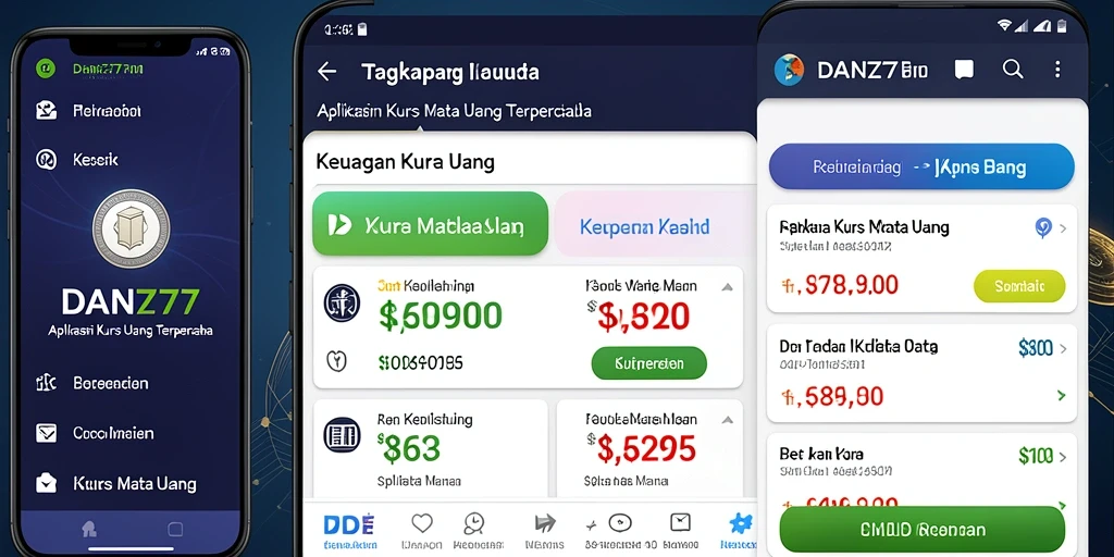 Tampilan antarmuka DAN777 yang sederhana dan informatif.