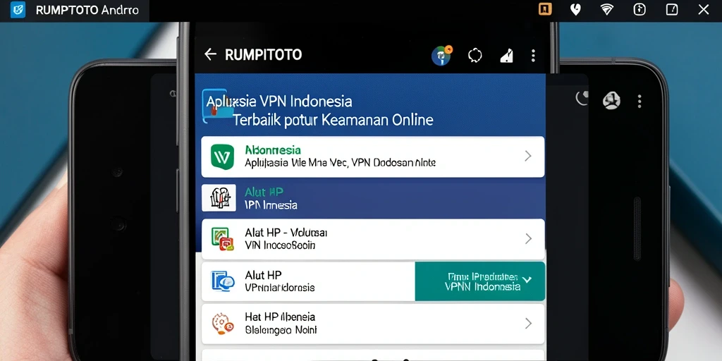 Antarmuka aplikasi RUMPITOTO yang user-friendly dan fungsional.